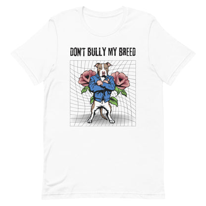 Don't Bully My Breed Unisex t-shirt - Roses - Pittie Choy